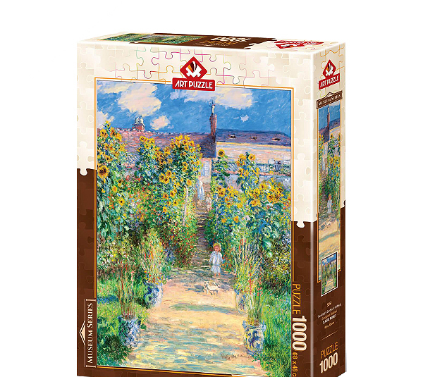 پازل 1000 تکه آرت پازل مدل The Artist's Garden at Vétheuil, 1881 کد 5251