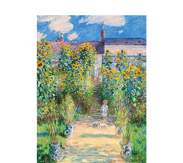 پازل 1000 تکه آرت پازل مدل The Artist's Garden at Vétheuil, 1881 کد 5251