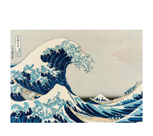 پازل 1000 تکه آرت پازل مدل The Great Wave off Kanagawa کد 5243