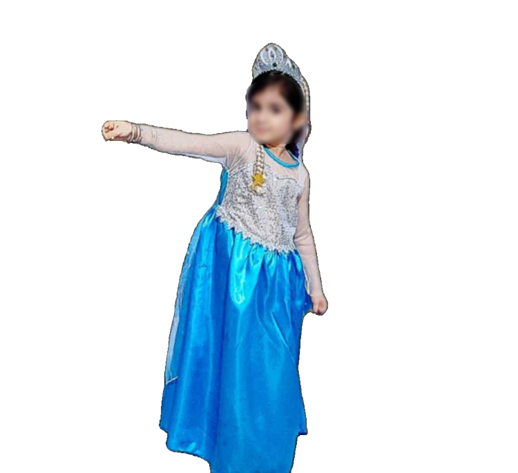 ست لباس مدل السا مناسب 6-8 سال