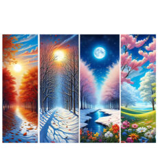 پازل 1000 تکه آرت پازل مدل Gates of the Seasons کد 41017