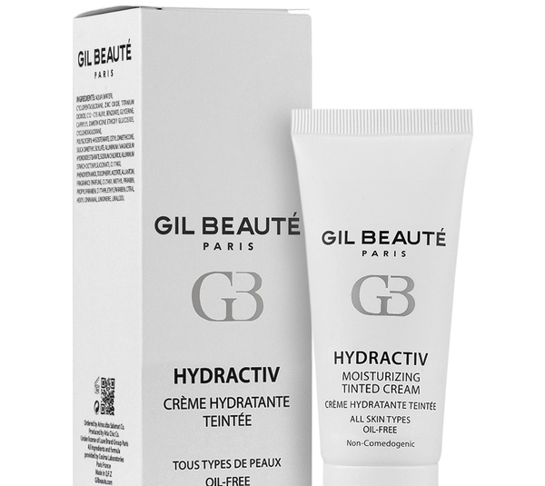 کرم مرطوب کننده رنگی ژیل بوته مدل Hydractive حجم 40 میلی لیتر