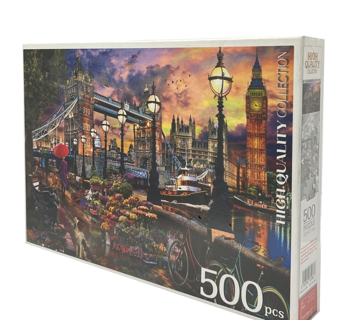پازل 500 تکه کینگ مدل جاذبه های لندن کد 103214