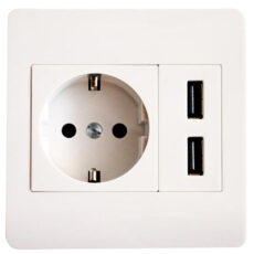 پریز USB مدل تارا بسته 4 عددی