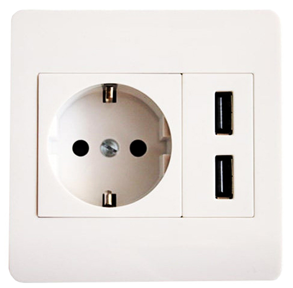 پریز USB مدل تارا بسته 4 عددی
