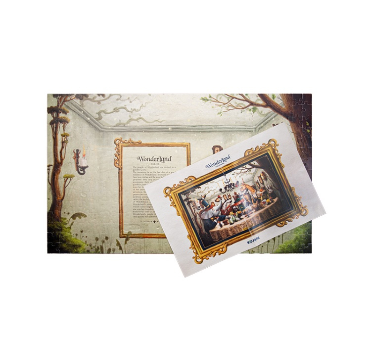پازل 375 تکه کید فنز مدل wonderland 10 کد 2421