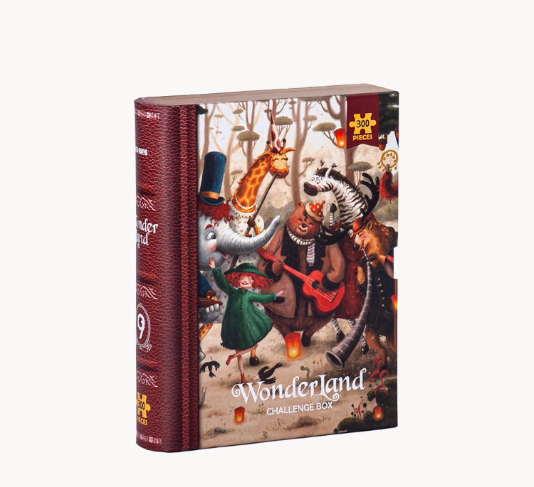 پازل 375 تکه کید فنز مدل wonderland 9 کد 2422