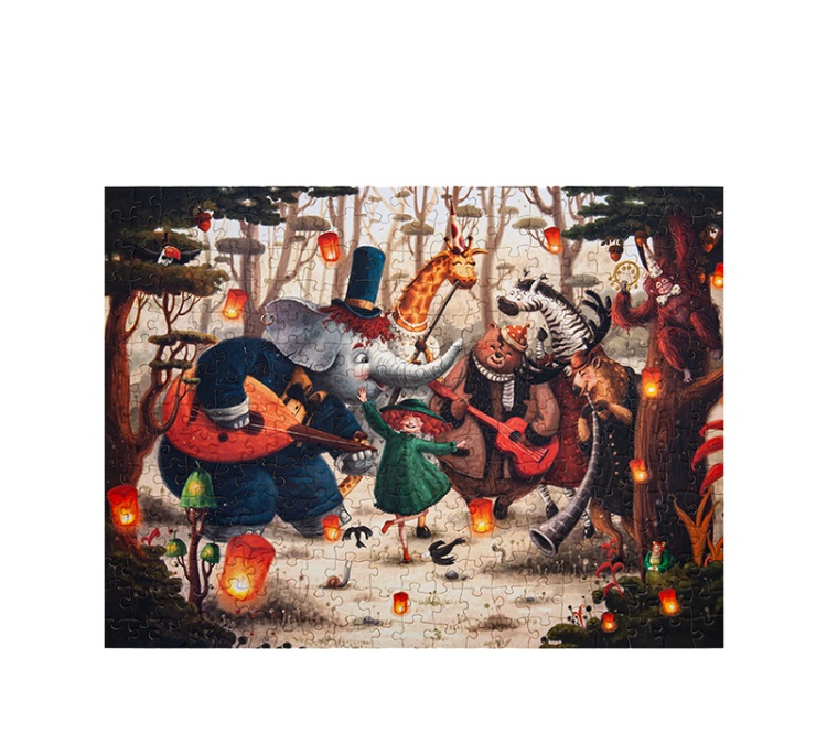 پازل 375 تکه کید فنز مدل wonderland 9 کد 2422