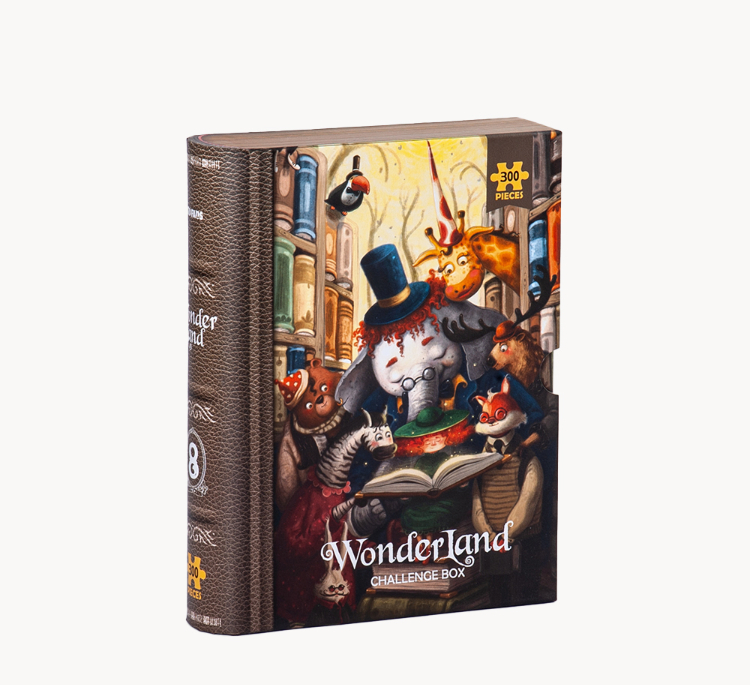 پازل 375 تکه کیدفنز مدل wonderland 8 کد 2423