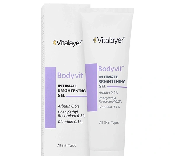 ژل روشن کننده پوست ویتالیر مدل BodyVit حجم 150 میلی لیتر