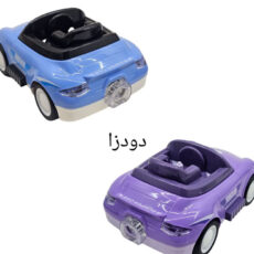 ماشین بازی کنترلی ناب سل مدل استیچ و کرومی دودزا شارژی موزیکال چراغدار به همراه دو عدد فیگور کرومی و استیچ