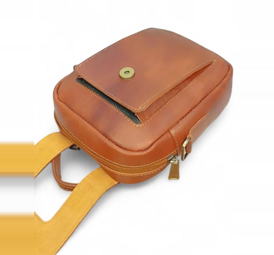 کیف دوشی چرم طبیعی مدل اسپرت