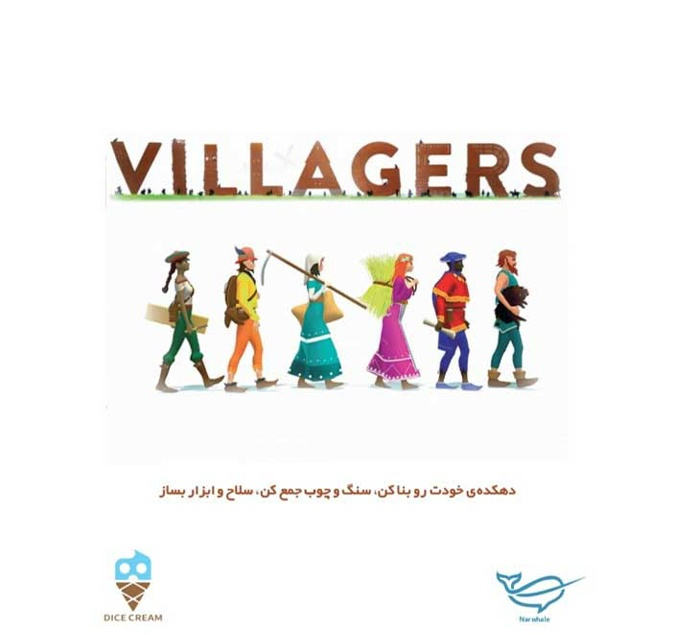 بازی فکری دایس کریم مدل ویلیجرز Villagers کد 102669