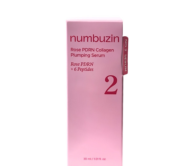 سرم حجم دهنده صورت نامبوزین مدل Rose PDRN + 6peptides حجم 30 میلی لیتر