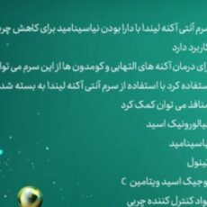 سرم ضد جوش پارالیندا مدل Anti Acne حجم 100 میلی لیتر
