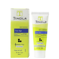 کرم ضد چروک تینولا مدل Tino Age حجم 40 میلی لیتر