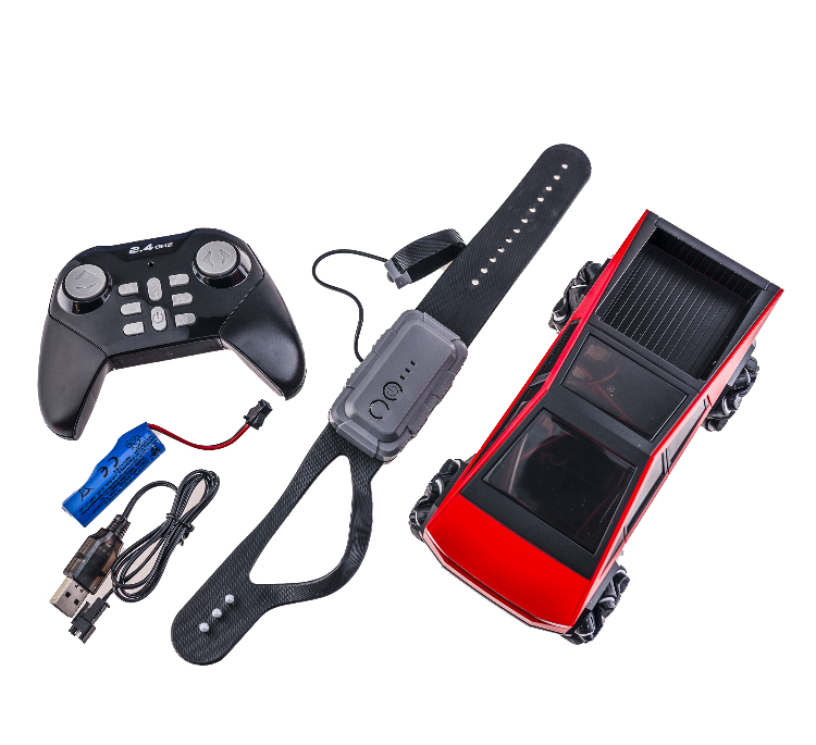 ماشین بازی کنترلی مدل تسلا کد RC QTX RIFT STUNT-2026