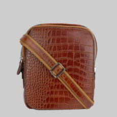 کیف رودوشی مردانه طرح کروکدیل کد 03