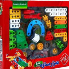 بازی فکری 180 قطعه سلام بازی مدل هزارسازه