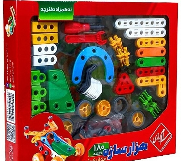 بازی فکری 180 قطعه سلام بازی مدل هزارسازه