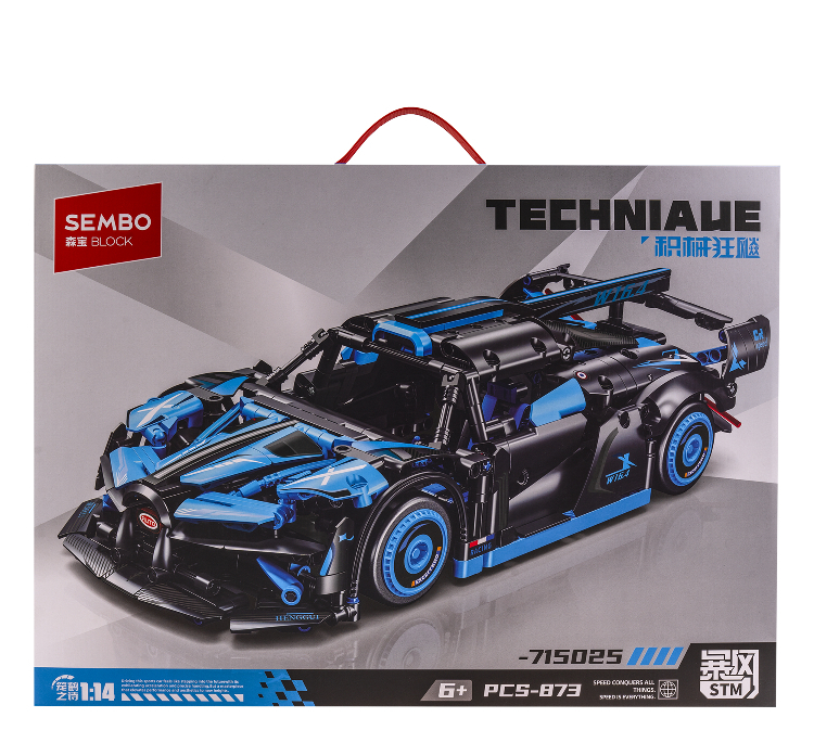 ساختنی 873 تکه سمبوبلاک مدل ماشین سوپراسپرت کد TECHNIAUE-715025
