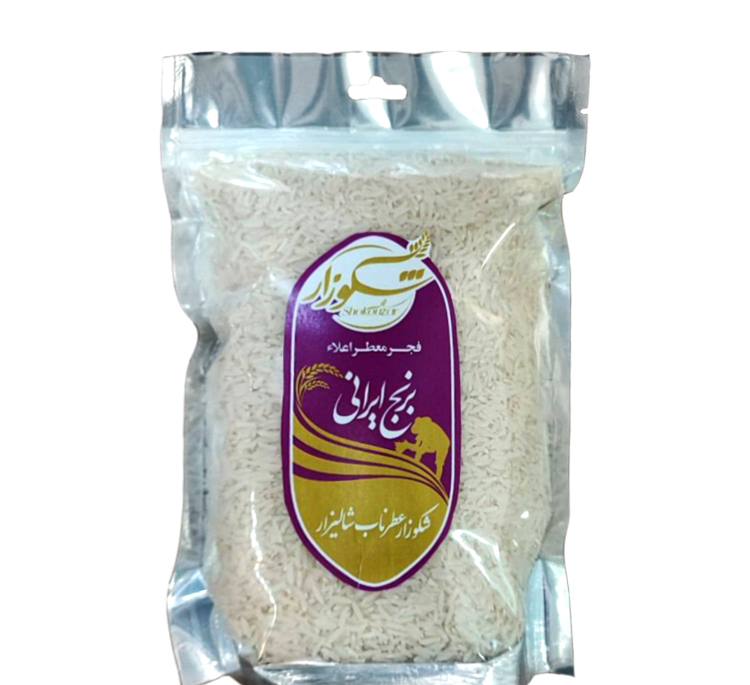 برنج طارم استخوانی فجر شکوزار وزن 4.5 کیلوگرم