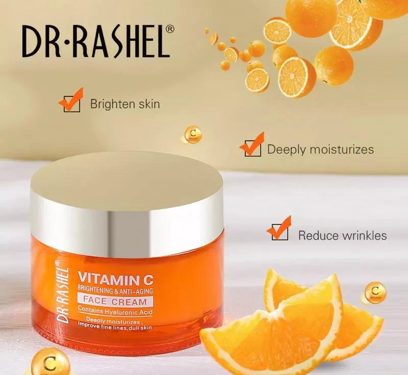کرم ضد لک دکتر راشل مدل Vitamin C حجم 50 میلی لیتر
