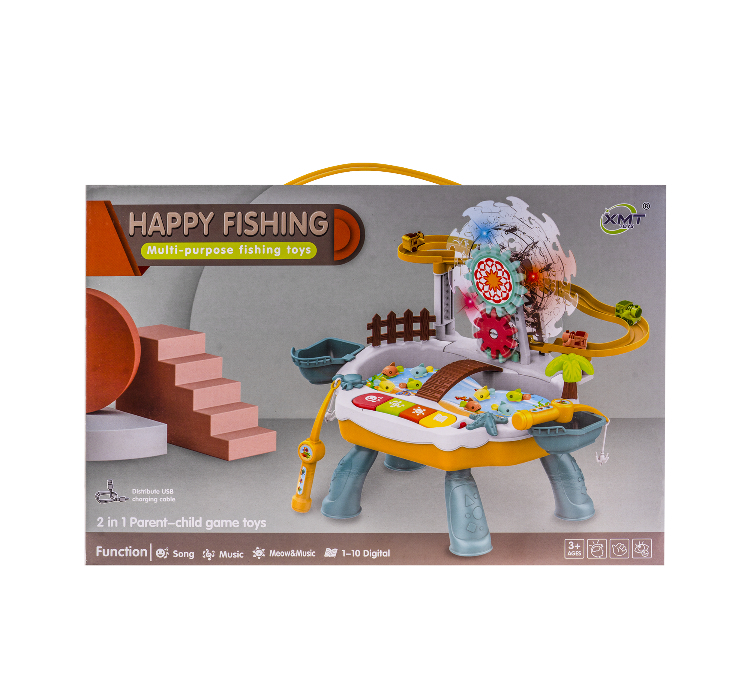 بازی آموزشی مدل ماهیگیری 2IN1 کد 2-HAPPY FISHING-8307