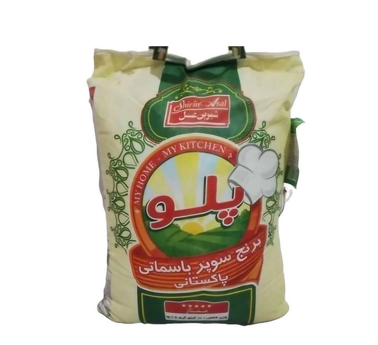 برنج سوپر باسماتی پاکستانی پلو شیرین عسل وزن 10 کیلوگرم