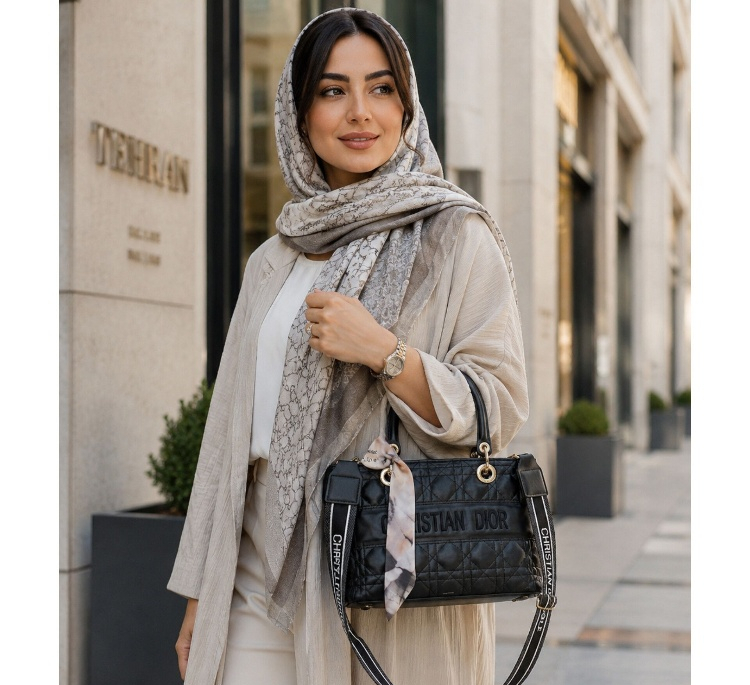 کیف دستی زنانه طرح دیور مدل دیانا کد 20067
