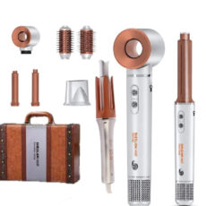 سشوار چندکاره شیگلم هیر مدل Dyson Design به همراه کرلی