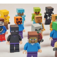 اکشن فیگور مدل MINECRAFT مجموعه 24 عددی