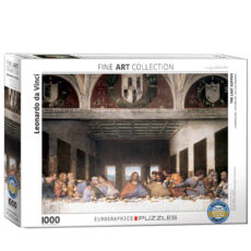 پازل 1000 تکه یوروگرافیکس پازلز مدل The Last Supper کد 6000-1320