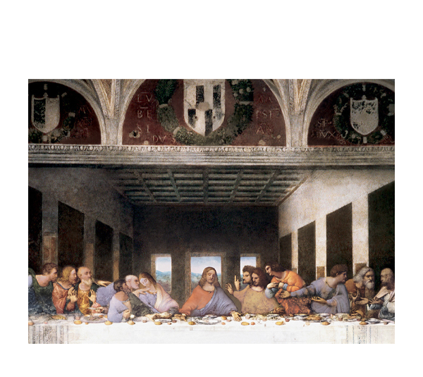 پازل 1000 تکه یوروگرافیکس پازلز مدل The Last Supper کد 6000-1320