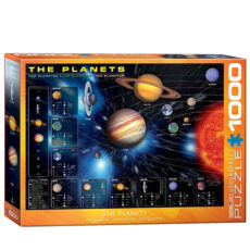 پازل 1000 تکه یوروگرافیکس پازلز مدل The Planets کد 6000-1009