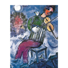 پازل 1000 تکه یوروگرافیکس پازلز مدل The Blue Violinist کد 6000-0852