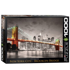 پازل 1000 تکه یوروگرافیکس پازلز مدل New York City Brooklyn Bridge کد 6000-0662