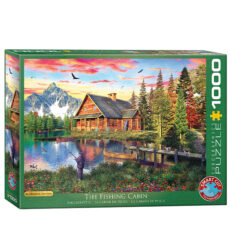 پازل 1000 تکه یوروگرافیکس پازلز مدل The Fishing Cabin کد 6000-5376