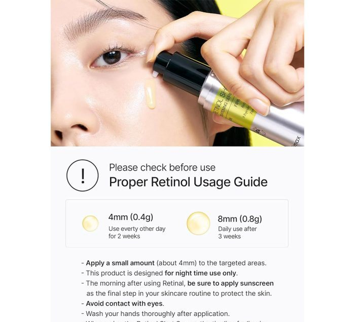 سرم ضد چروک سلیمکس مدل Retinol Shot حجم 30 میلی لیتر