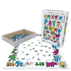 پازل 1000 تکه یوروگرافیکس پازلز مدل Keith Haring - Collage کد 6000-5513