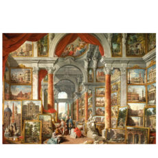 پازل 1000 تکه یوروگرافیکس پازلز مدل Gallery of Views of Modern Rome کد 6000-6036