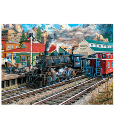 پازل 1000 تکه یوروگرافیکس پازلز مدل The Old Depot Station کد 6000-5876