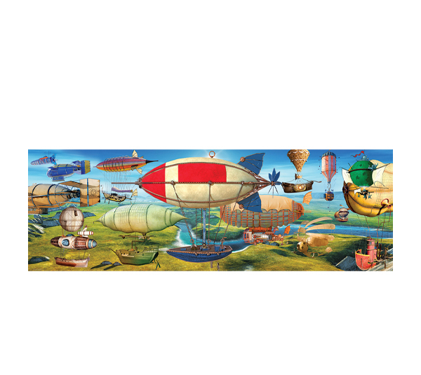 پازل 1000 تکه یوروگرافیکس پازلز مدل The Great Race کد 6010-5633