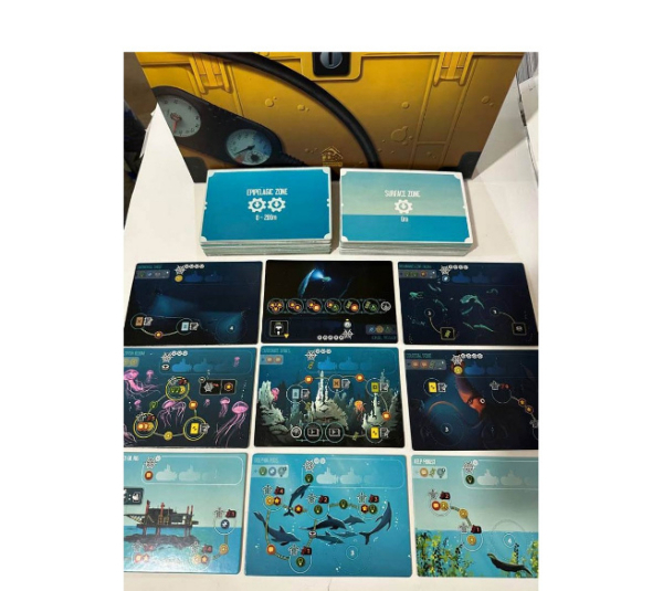 بازی فکری دهکده مدل کاوش اعماق دریا Endeavor Deep Sea