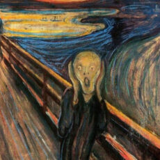 پازل 260 تکه مدل شیشه‌ای استینو طرح جیغ کد 14103