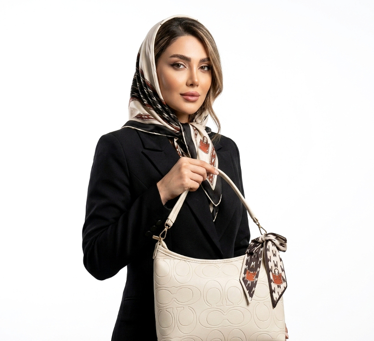 کیف زنانه مدل کیمیا کد Kif77_1791 طرح Coach