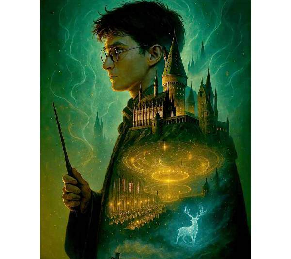 پازل 500 تکه استینو کد Harry Potter