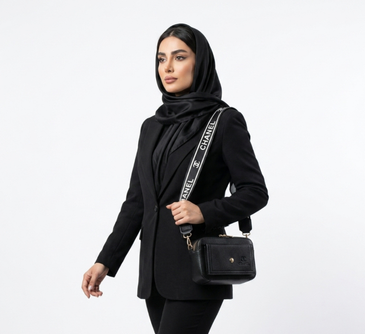 کیف رودوشی زنانه مدل فاطیما کد Kif_iman 10152 طرح شنل