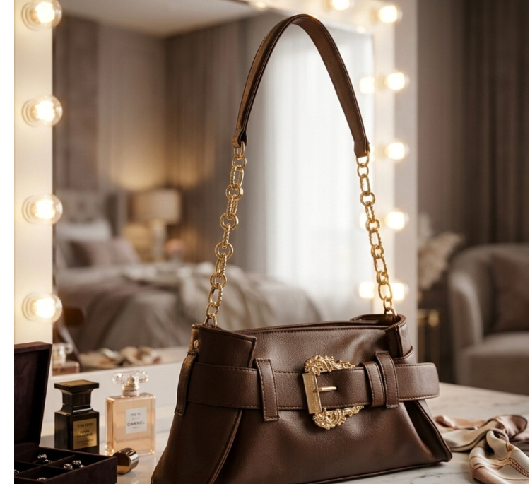 کیف زنانه مدل 7997 طرح کمربندی