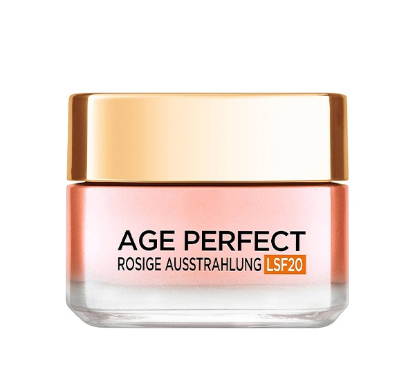 کرم ضد چروک لورآل مدل Age Perfect Rosige Ausstrahlung LSF 20 حجم 50 میلی لیتر